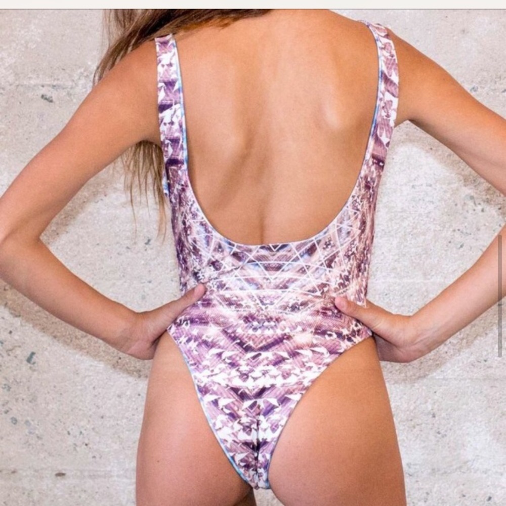 Wolves threads one piece swimsuit
